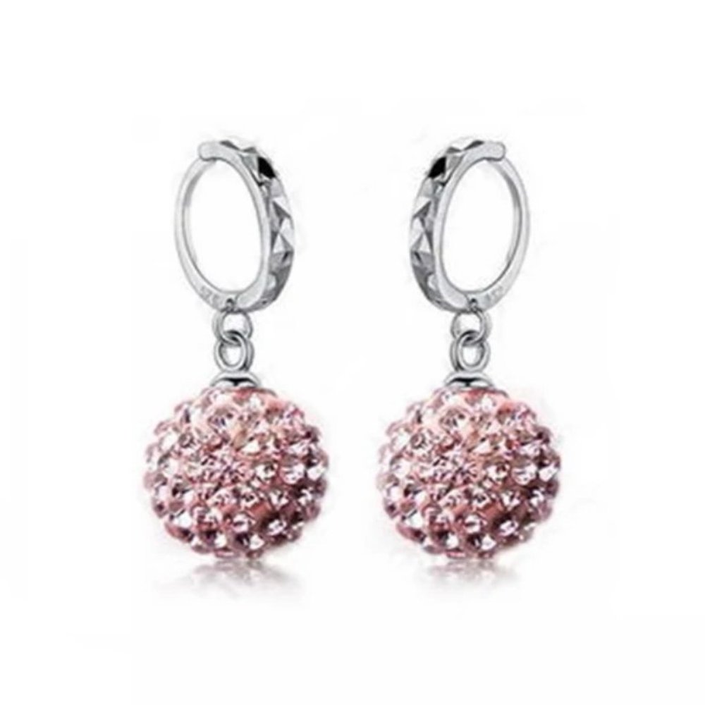 ❤️ Minimalist Woman 925 Sterling Silver Pendant Earrings And Necklace Set - Picture 4 of 4